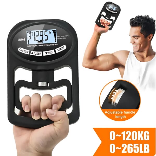 PowerGrip Pro Grip Strength Tester